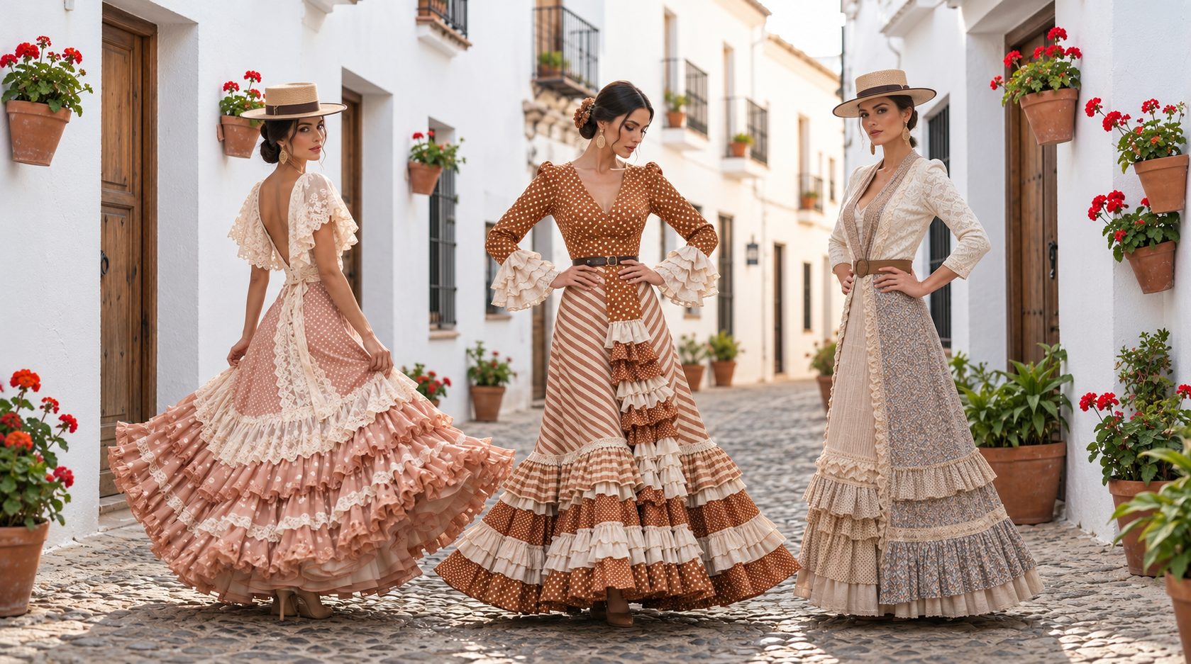 Traje de flamenca Isabel Hernández